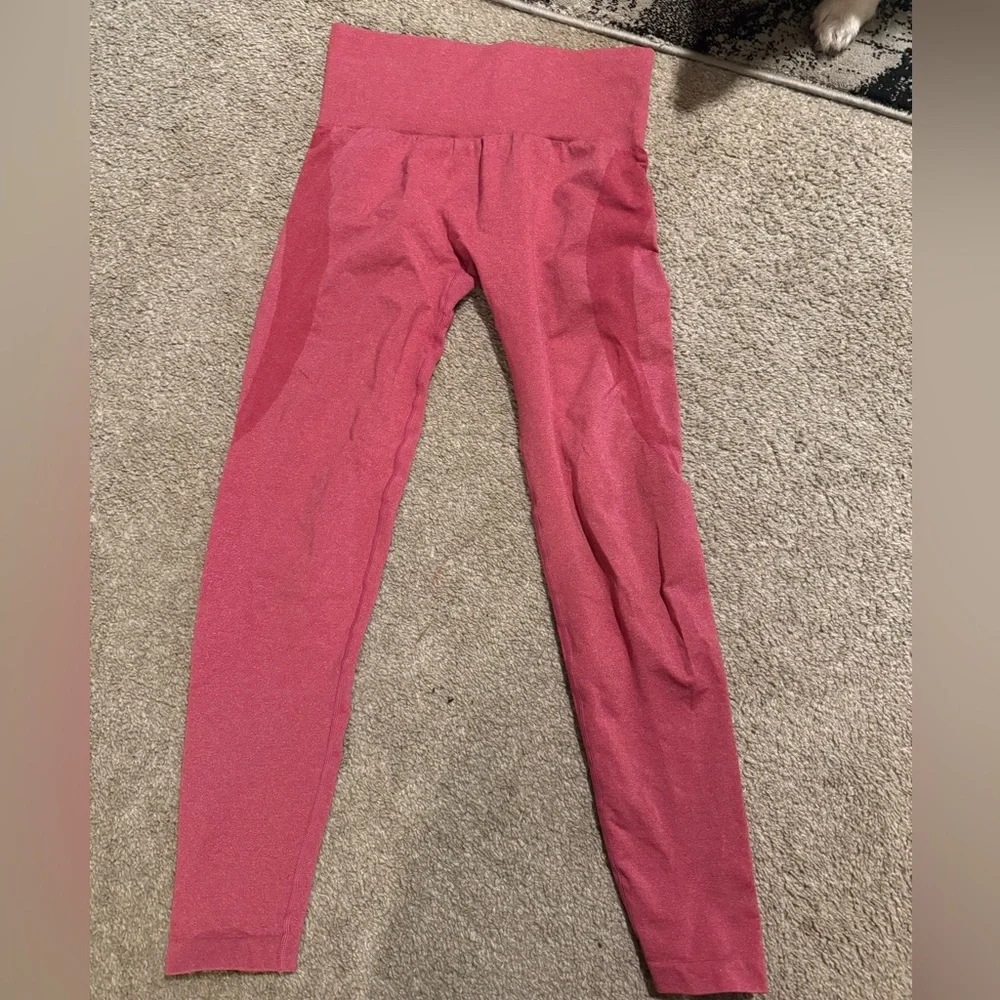 NVGTN crimson contour seamless leggings M - Picture 2 of 4